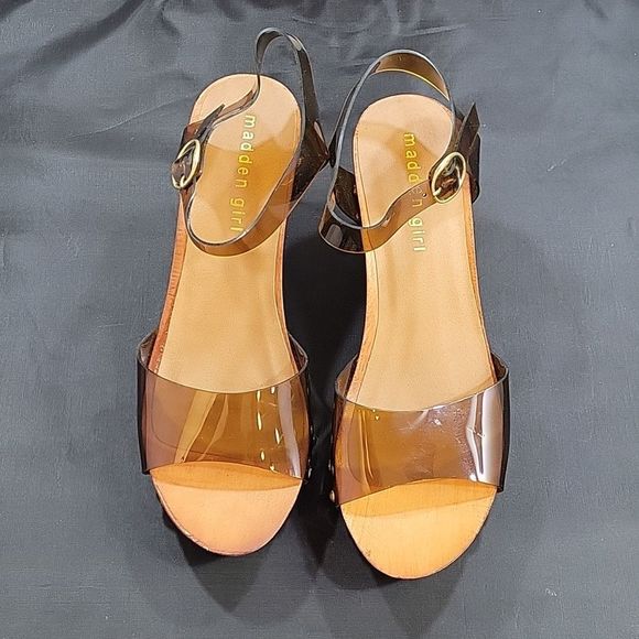 BRAND NEW MADDEN GIRL WOMEN’S LIFFT HEELED SANDAL - Picture 2 of 16